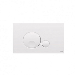 Кнопка для инсталляции белая OLI GLOBE 152949